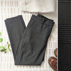 H&M | Plaid Stretch Pant | 10